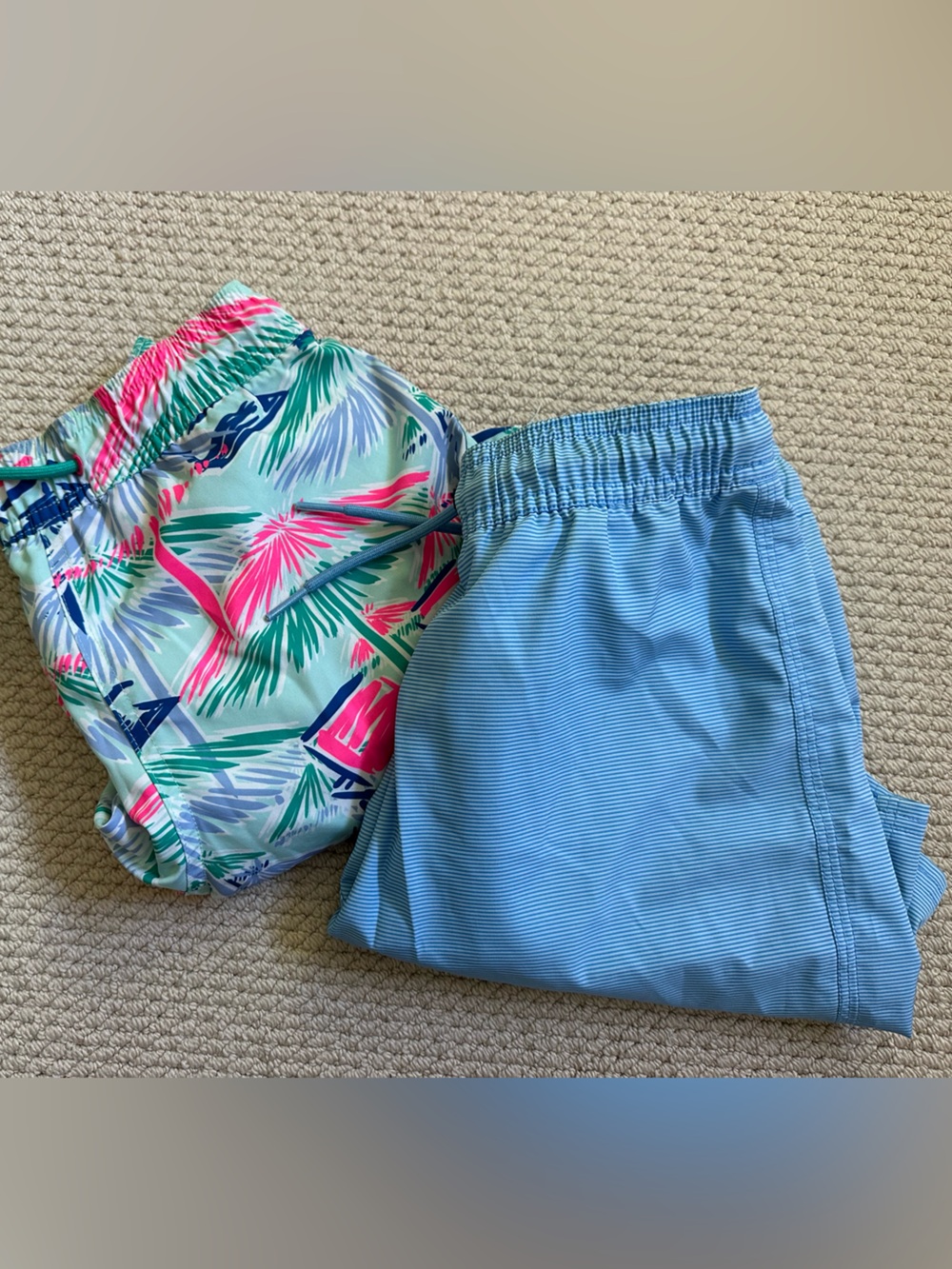 Vineyard Vines boys swimsuits. 
S. GUC.